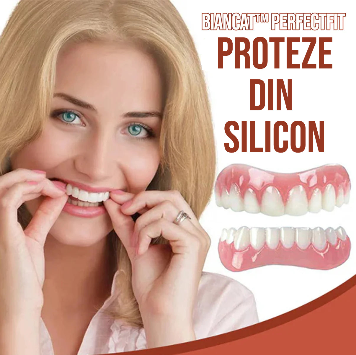 PerfectFit™ Proteze Dentare Din Silicon | Spuneți Adio Disconfortului Dentar